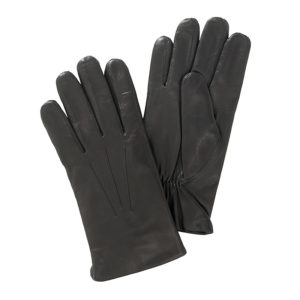 handschoen-leer-zwart
