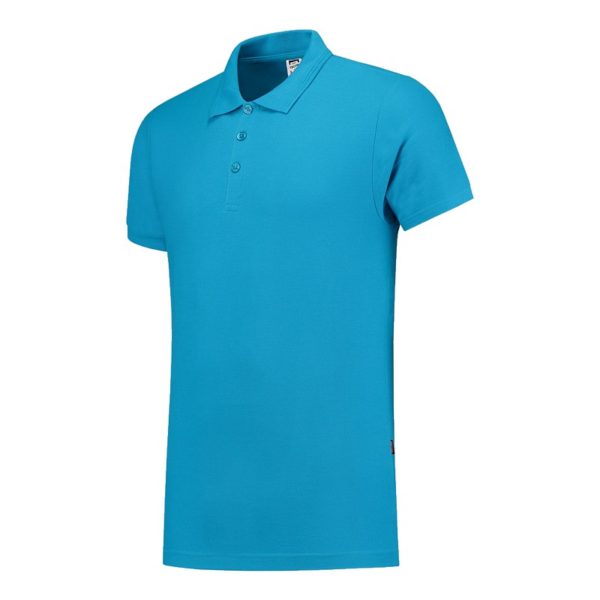 TRICORP-201005-Turquoise-Poloshirt-fitted-180 gram-PPF180