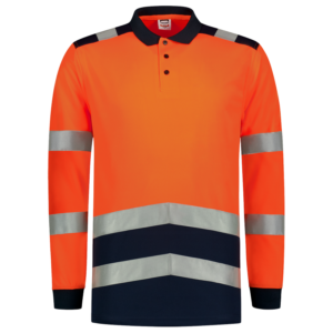 Poloshirt-Tricorp-High-Vis-Lange-Mouw-203008