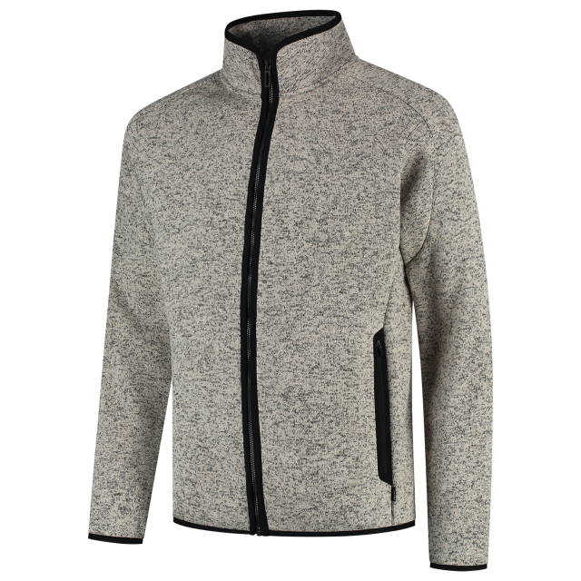 Knitted fleecejack redefined 306116