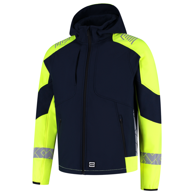 Softshell capuchon reflective redefined 406111 - Afbeelding 2