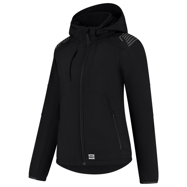 Softshell capuchon luxe redefined dames 406113 - Afbeelding 2