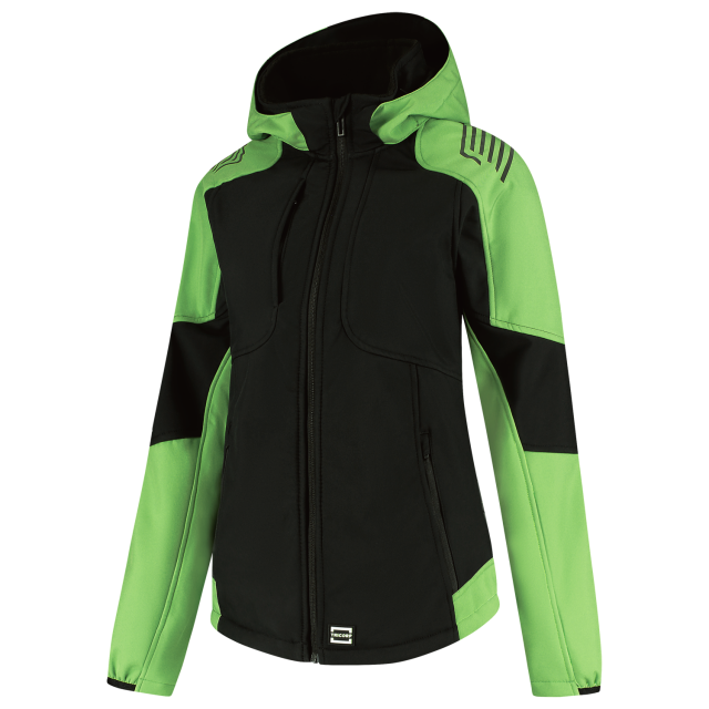 Softshell capuchon bicolor redefined dames 406119 - Afbeelding 7