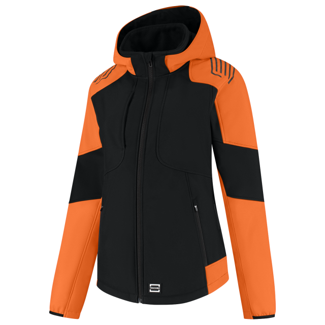 Softshell capuchon bicolor redefined dames 406119 - Afbeelding 8