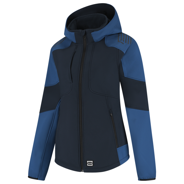 Softshell capuchon bicolor redefined dames 406119 - Afbeelding 2