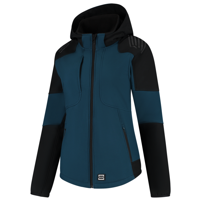 Softshell capuchon bicolor redefined dames 406119 - Afbeelding 4