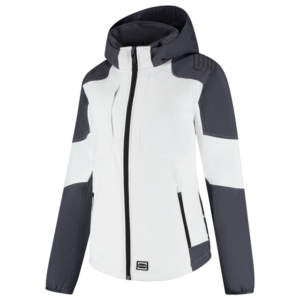 Softshell capuchon bicolor redefined dames 406119