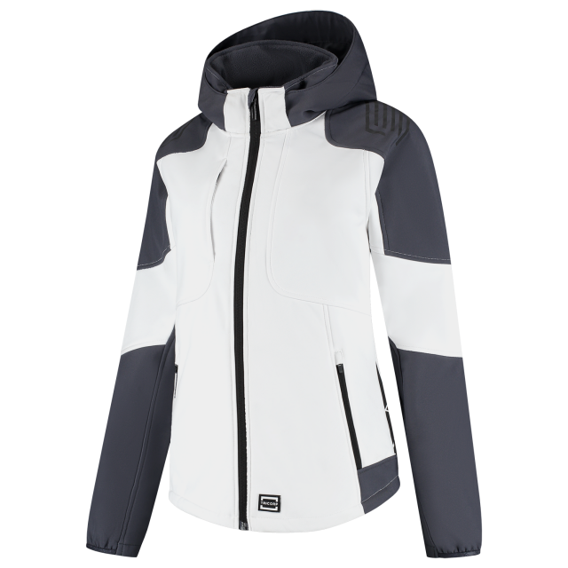 Softshell capuchon bicolor redefined dames 406119