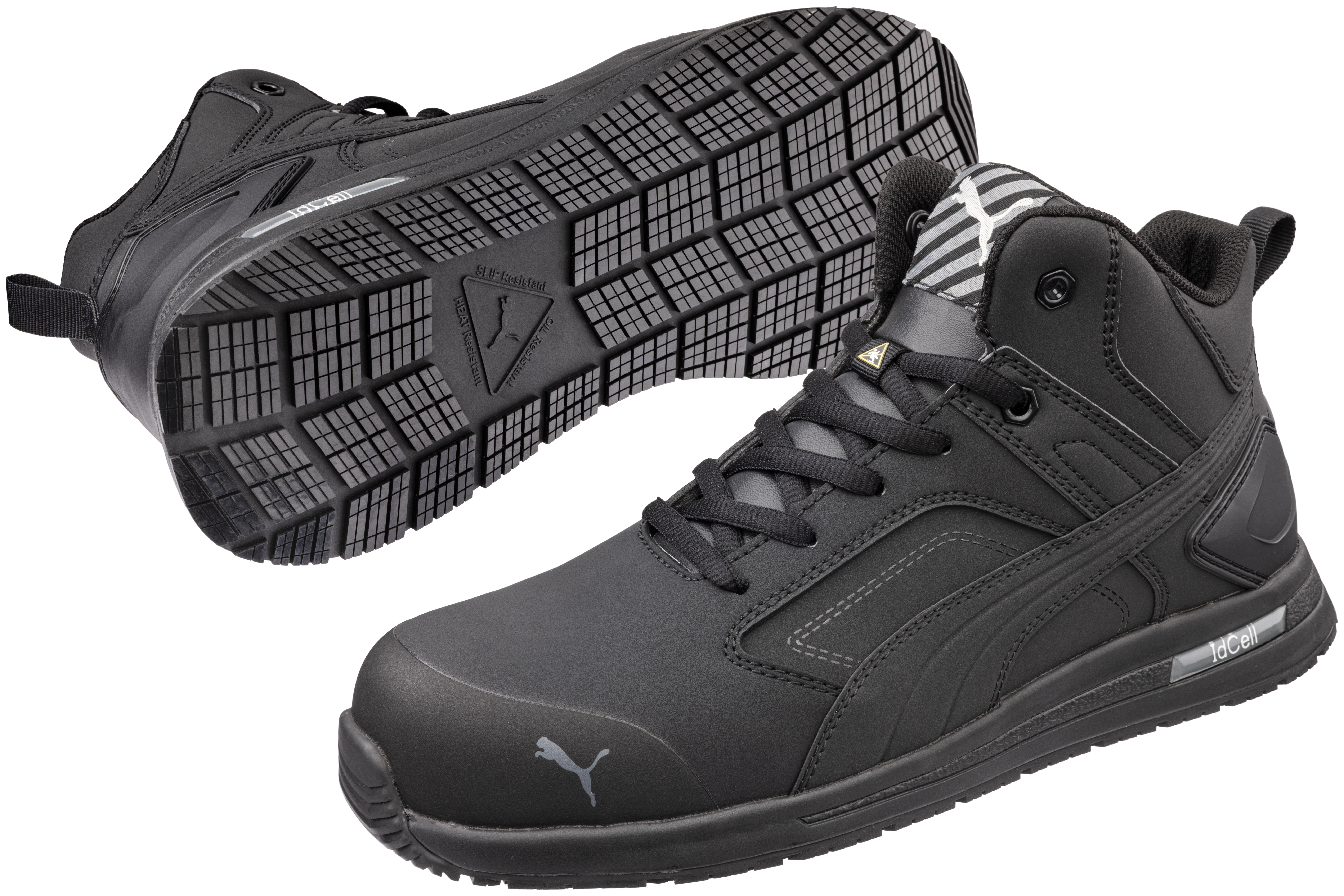 Veiligheidsschoen S3 Puma BOUNCE BLK MID 63.705.1